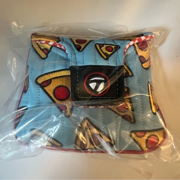 NWT Taylormade Vault Delivery Time Pizza Spider 🕷 Head Cover - Picture 5 of 7